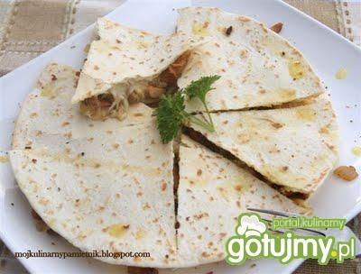 Quasadilla z kurkowym nadzieniem