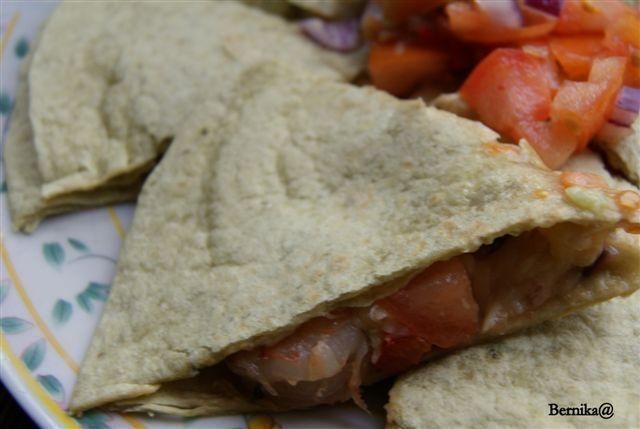 Quasalida z krewetkami Quasalida z krewetkami