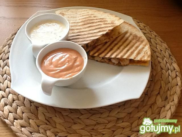 Quesadilla z kurczakiem Quesadilla z kurczakiem