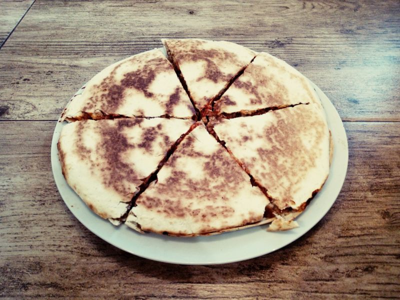 Quesadilla z mielonymi