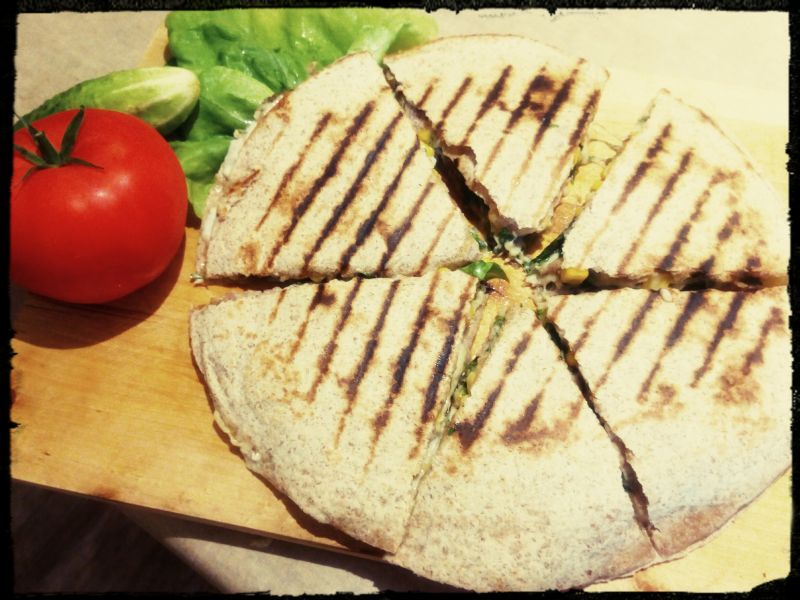 Quesadilla z wieprzowiną