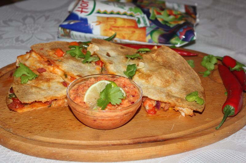 Quesadilla z wołowiną  Quesadilla z wołowiną