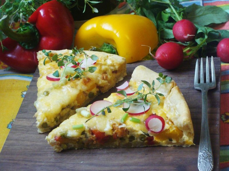 Quiche wiosenny 