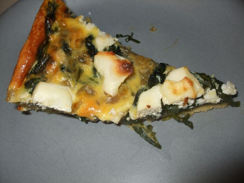 Quiche ze szpinakiem