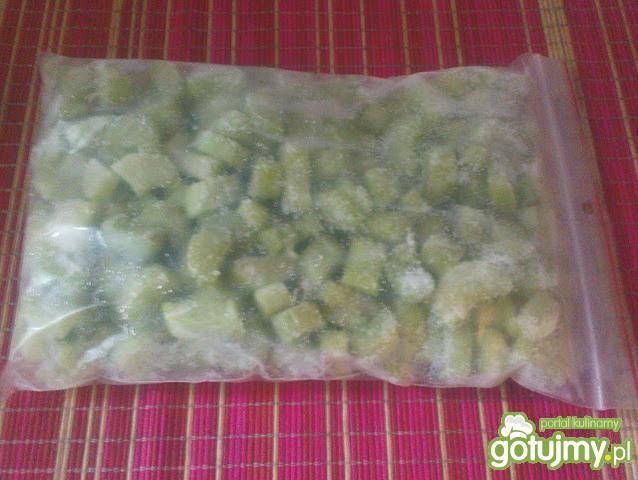 Rabarbar na zimę Rabarbar na zimę