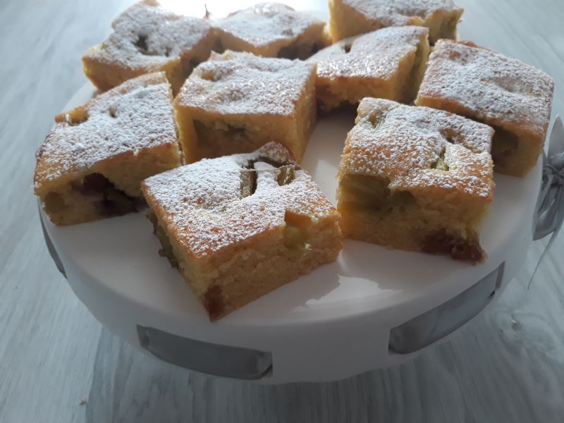 Rabarbarka ciasto mieszane