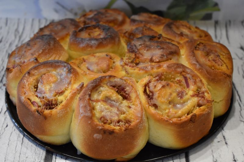 Rabarbarowe ślimaczki Rabarbarowe ślimaczki