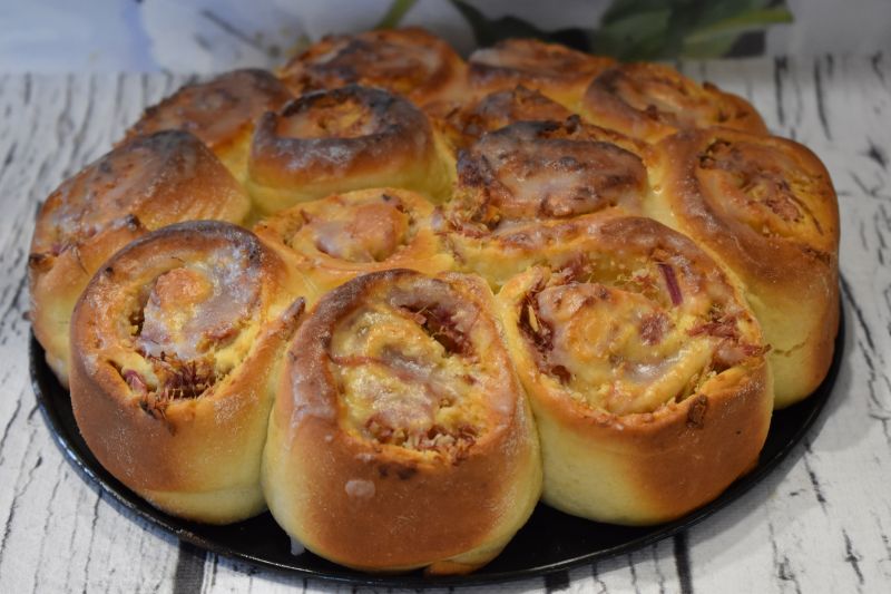 Rabarbarowe ślimaczki Rabarbarowe ślimaczki