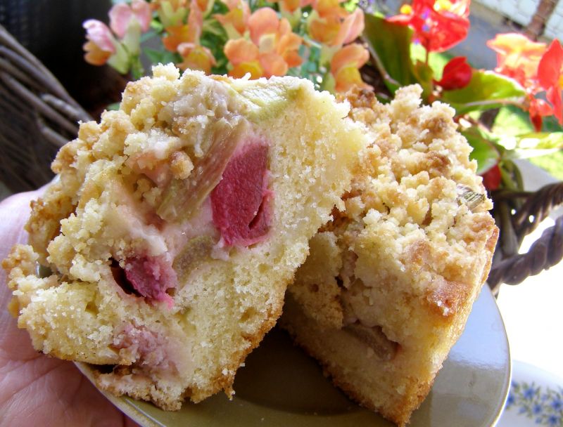 Rabarbarowiec najlepszy z kruszonką