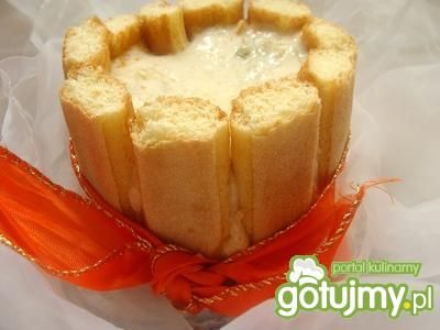 Rabarbarowo- śmietanowy torcik