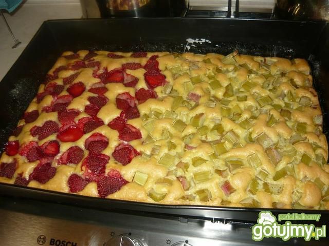 Rabarbarowo truskawkowe