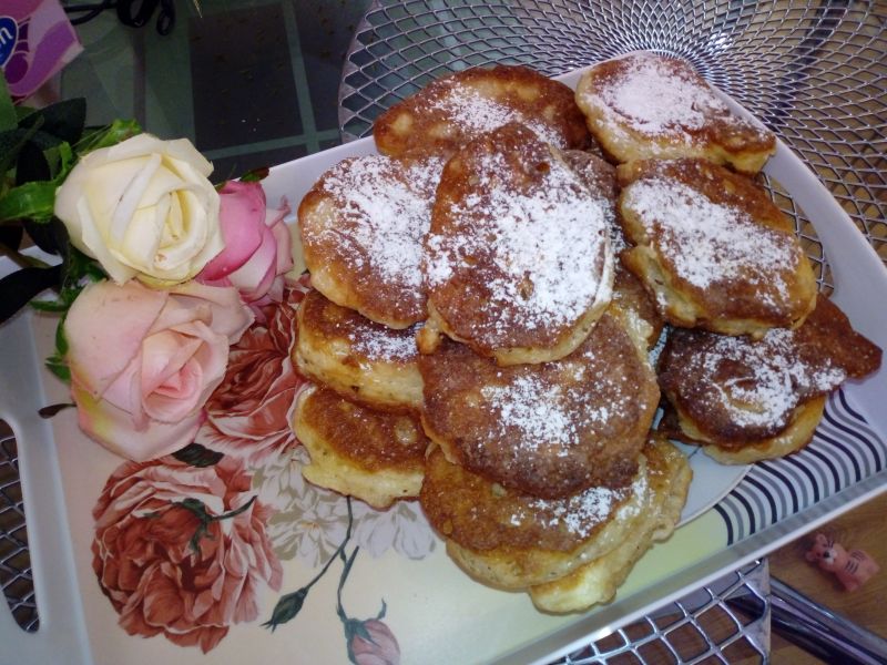 Racuchy drożdżowe na zsiadłym mleku Racuchy drożdżowe na zsiadłym mleku