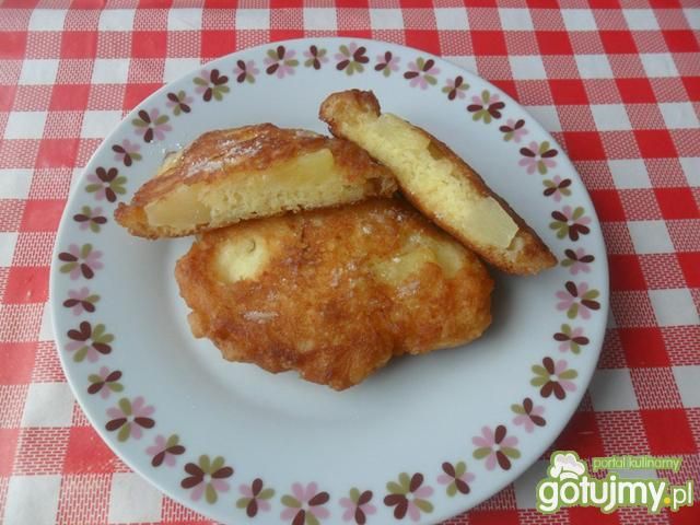 Racuchy jabłkowo-ananasowe Racuchy jabłkowo-ananasowe