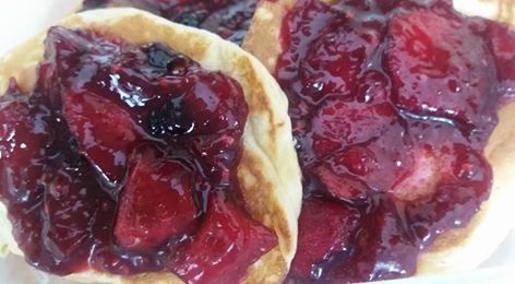 Racuchy jogurtowe z dżemem Racuchy jogurtowe z dżemem