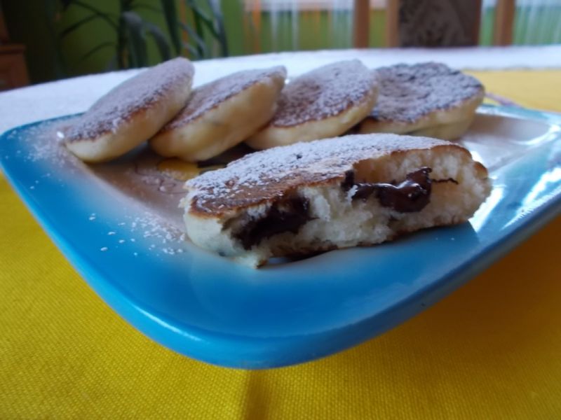 Racuchy piegusy bez tłuszczu Racuchy piegusy bez tłuszczu