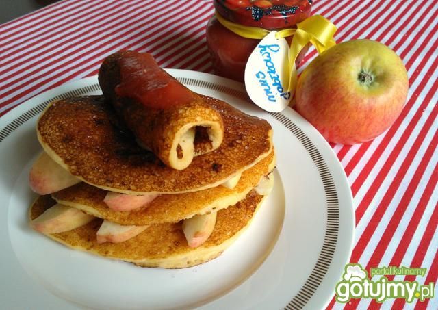 Racuchy serowe z jabłkami