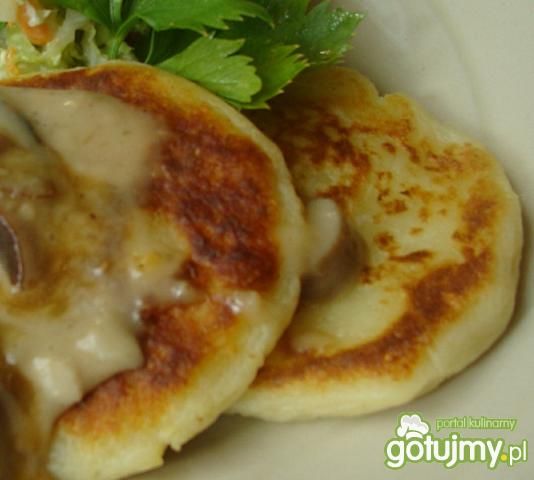 Racuchy z gotowanych ziemniaków  Racuchy z gotowanych ziemniaków