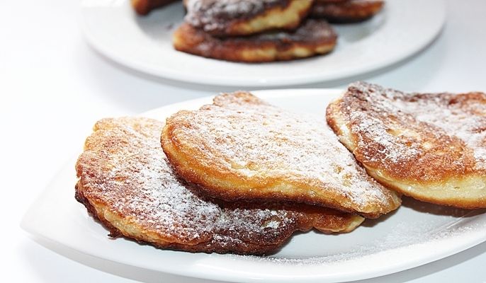 Racuchy z jabłkami  Racuchy z jabłkami