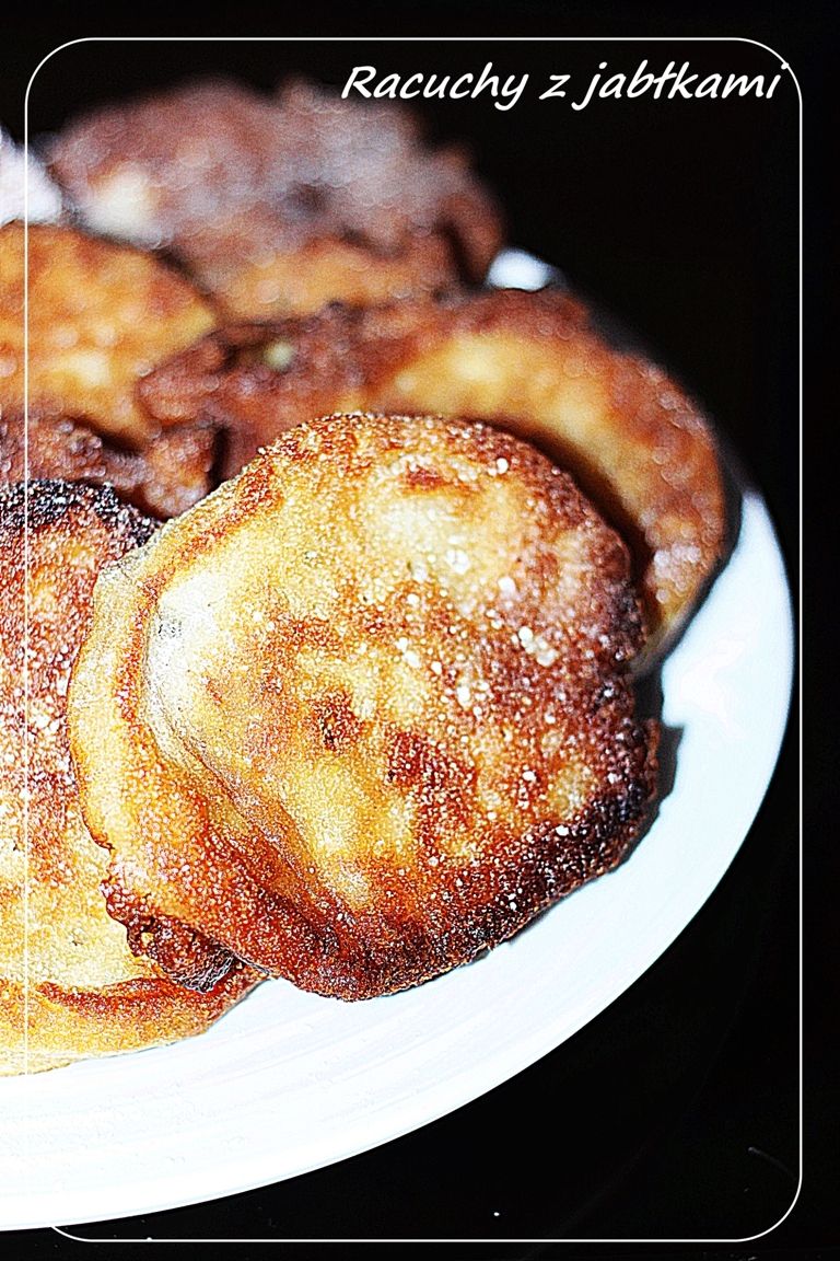 Racuchy z jabłkami i cynamonem 