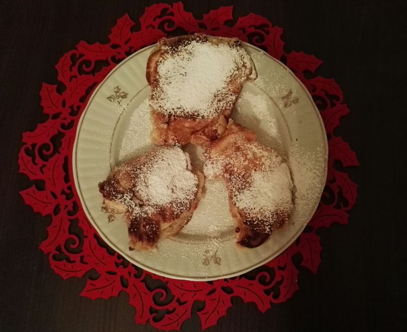 Racuchy z jabłkami z dodatkiem płatków owsianych