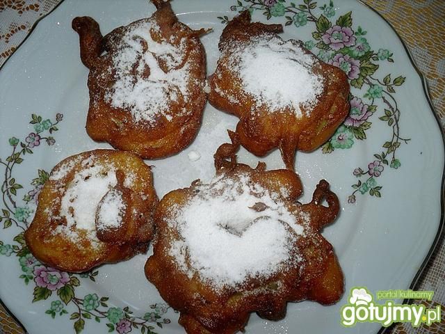 Racuchy z jabłkami zrobione przez mamę