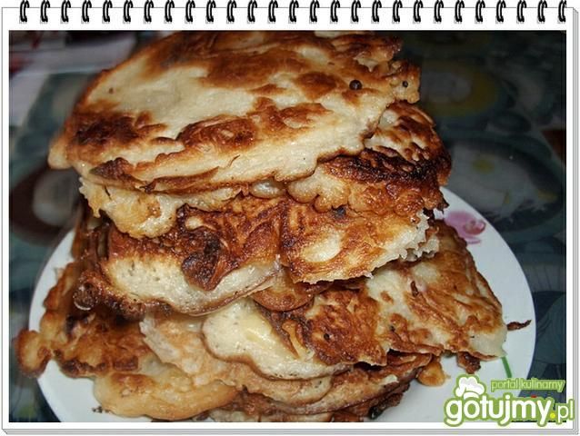 Racuchy z jabłkiem i bananem Eli