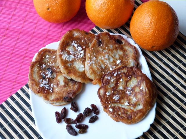 Racuchy z makiem i rodzynkami Racuchy z makiem i rodzynkami