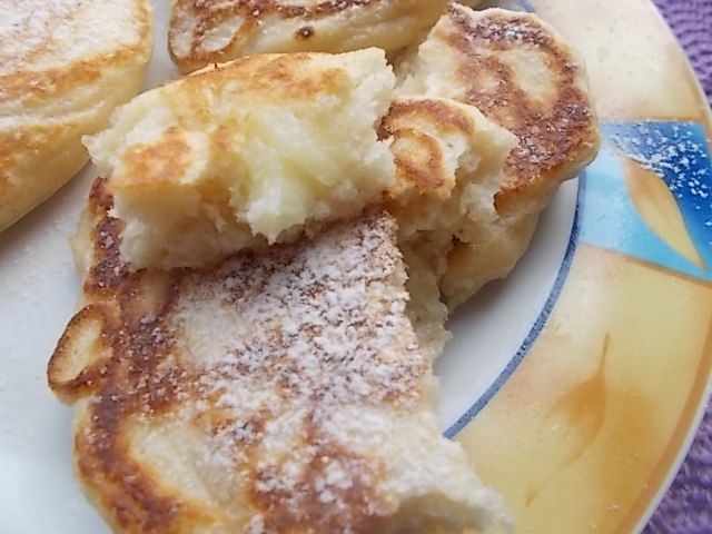 Racuchy z papierówkami  Racuchy z papierówkami