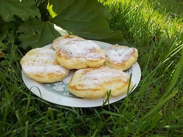 Racuchy z rabarbarem Racuchy z rabarbarem