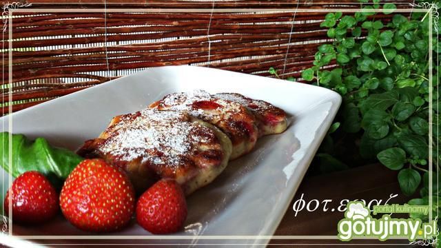 Racuchy z truskawkami. Racuchy z truskawkami.