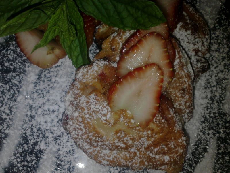 Racuchy z truskawkami Racuchy z truskawkami