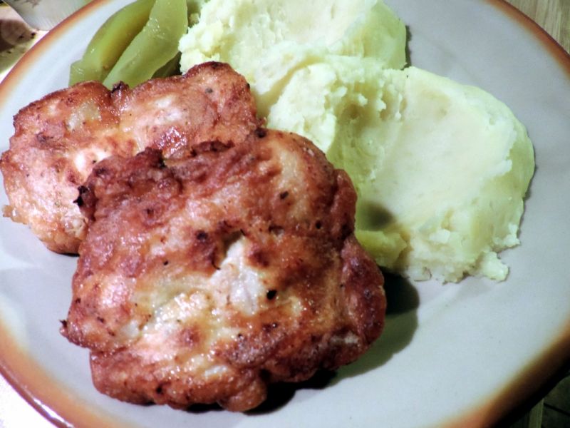 Racuszki drobiowe z cebulą