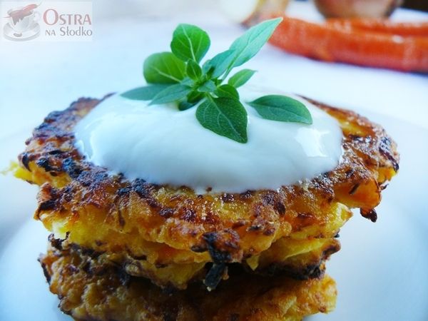 Racuszki wielowarzywne Racuszki wielowarzywne