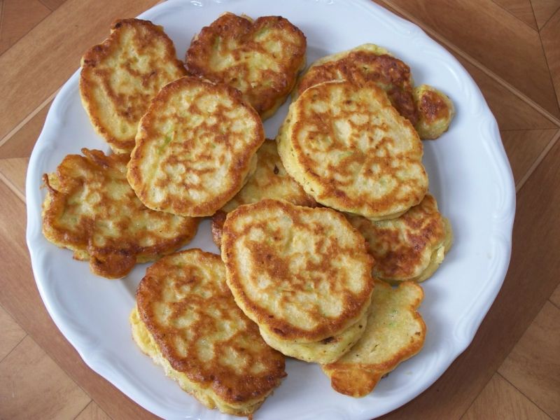 Racuszki z cukinii Racuszki z cukinii