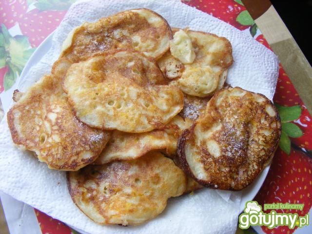 Racuszki z dynią i jabłkami Racuszki z dynią i jabłkami