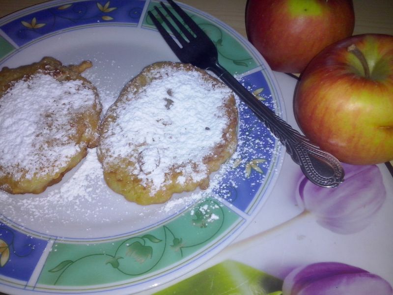 Racuszki z jabłkami