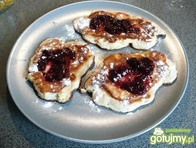 Racuszki z jabłkami i cynamonem Racuszki z jabłkami i cynamonem