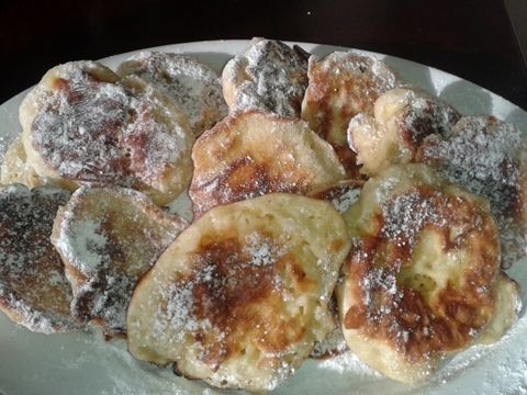 Racuszki z jabłkami pychotka  Racuszki z jabłkami pychotka