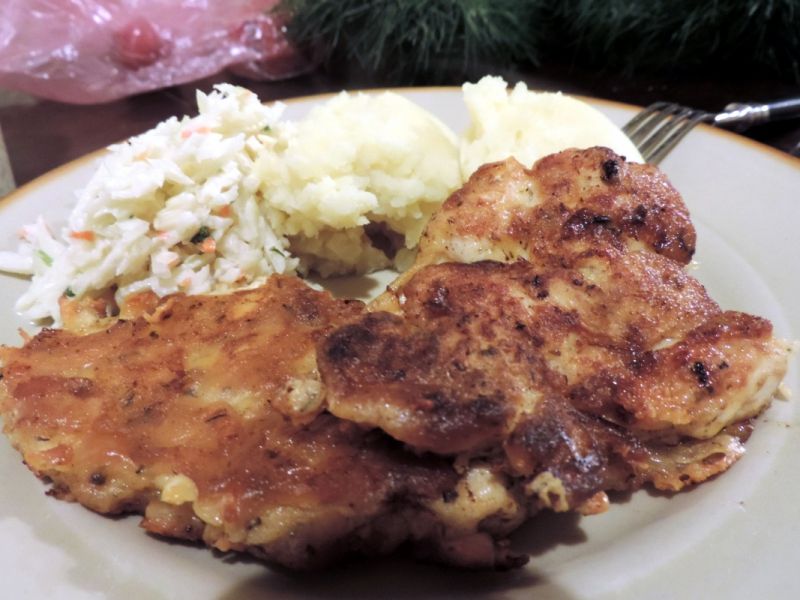 Racuszki z kurczaka z serem żółtym