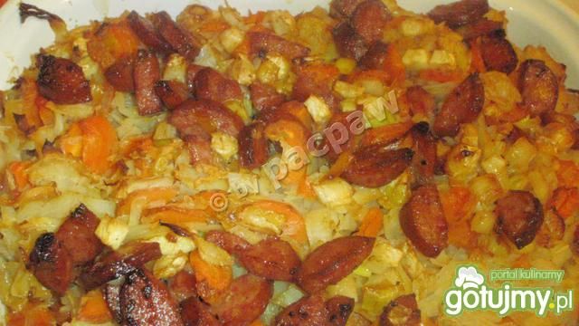 Ragout warzywne z wieprzowiną