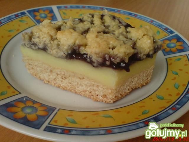 Rapsodia jagodowa na budyniu