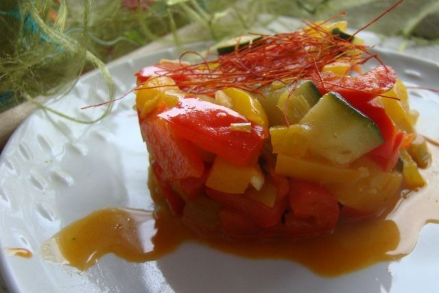 Ratatuj na białym winie  Ratatuj na białym winie