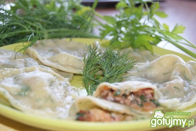 Ravioli z botwinką Ravioli z botwinką