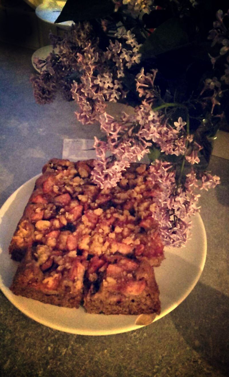 Razowiec z rabarbarem Razowiec z rabarbarem