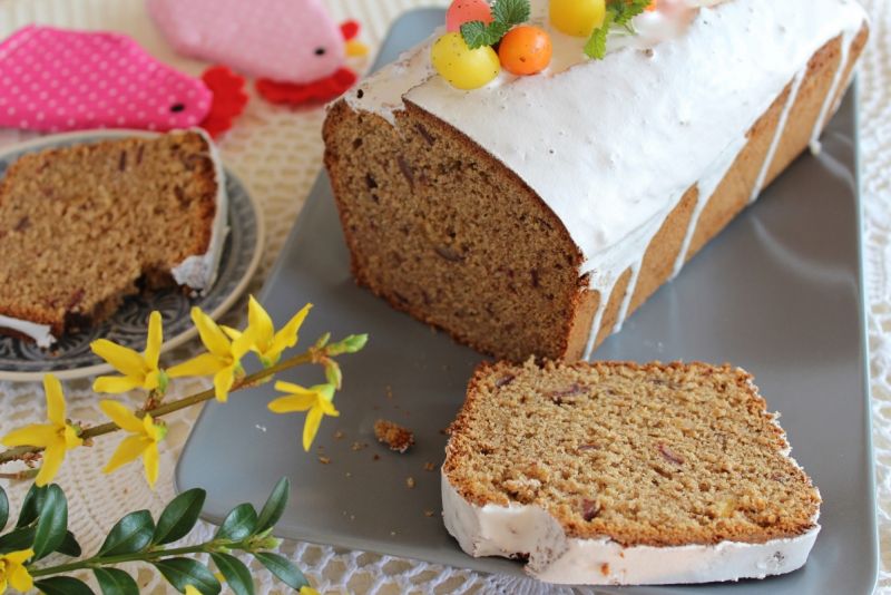 Razowy keks z daktylami Razowy keks z daktylami