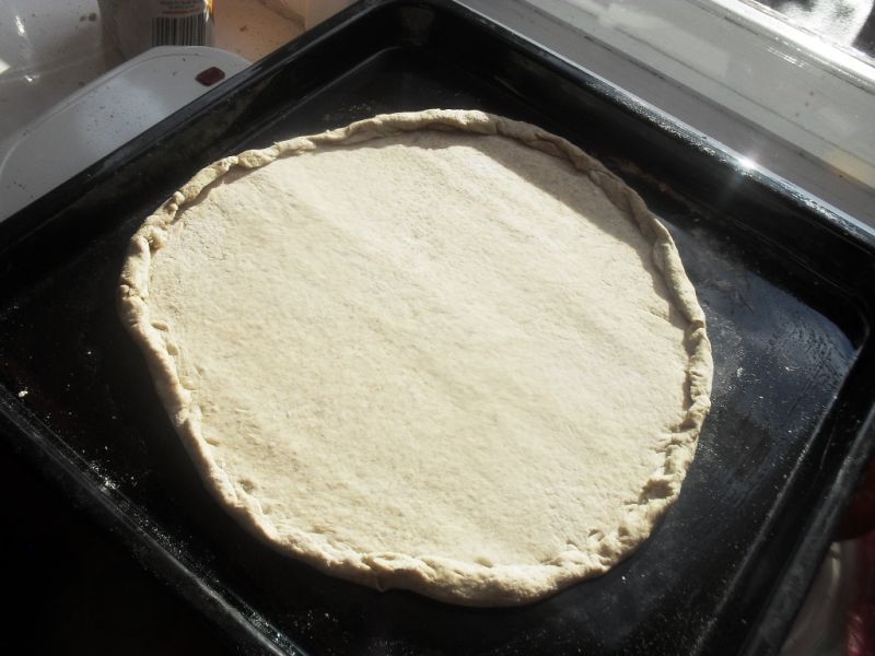Razowy spód do pizzy Razowy spód do pizzy