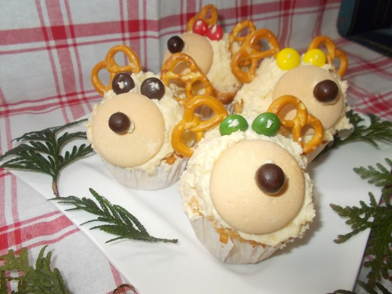Reniferki muffinkowe  Reniferki muffinkowe