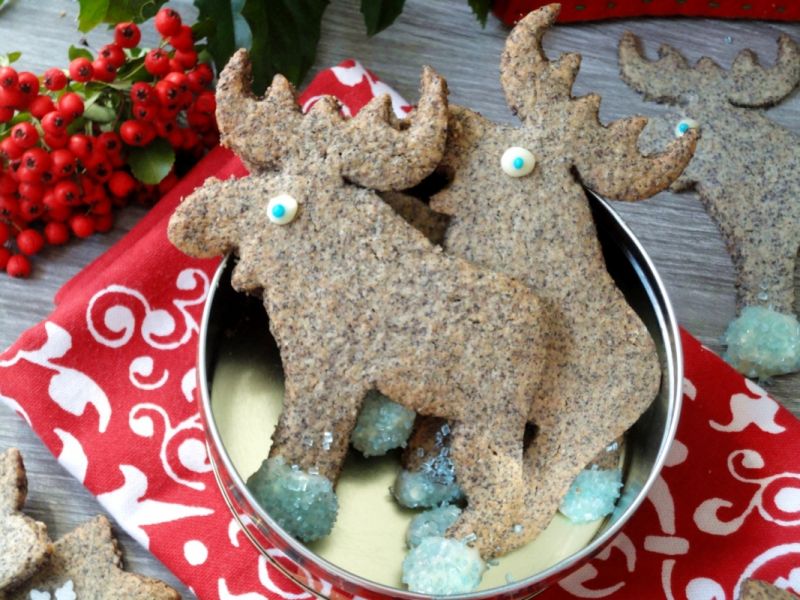 Reniferki z makiem Reniferki z makiem