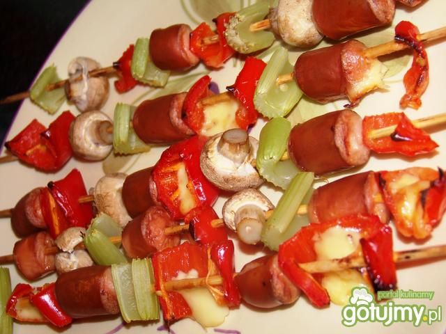 Resztkowe szaszłyki Resztkowe szaszłyki