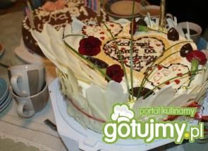 Rewelacyjnyc torcik śmietnkowy